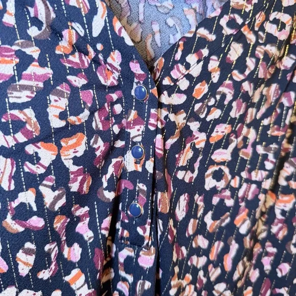 Cleo Multicolor Patterned Blouse - Picture 2 of 8